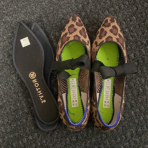Rothy's Leopard Print Flats - Picture 2 of 3